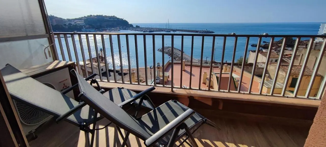 公寓 Lloguer30 Garbi Love, Vistas Espectaculares Del Mar 桑特费柳德吉克索尔斯